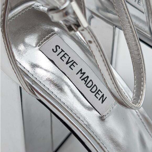 Steve Madden Veronika Platform Chunky Block Heel Sandal Women's Size US10 EU40.5 - Picture 9 of 13